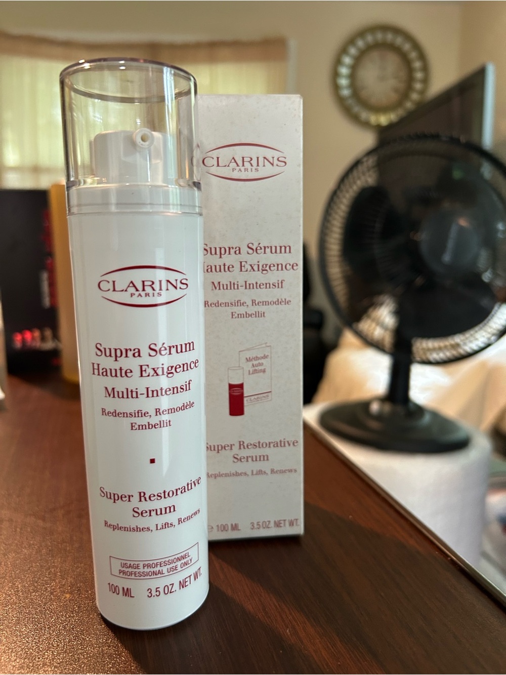 NWT Clarins Supra Sérum Multi-Intensif - super restorative serum. 3.5 oz